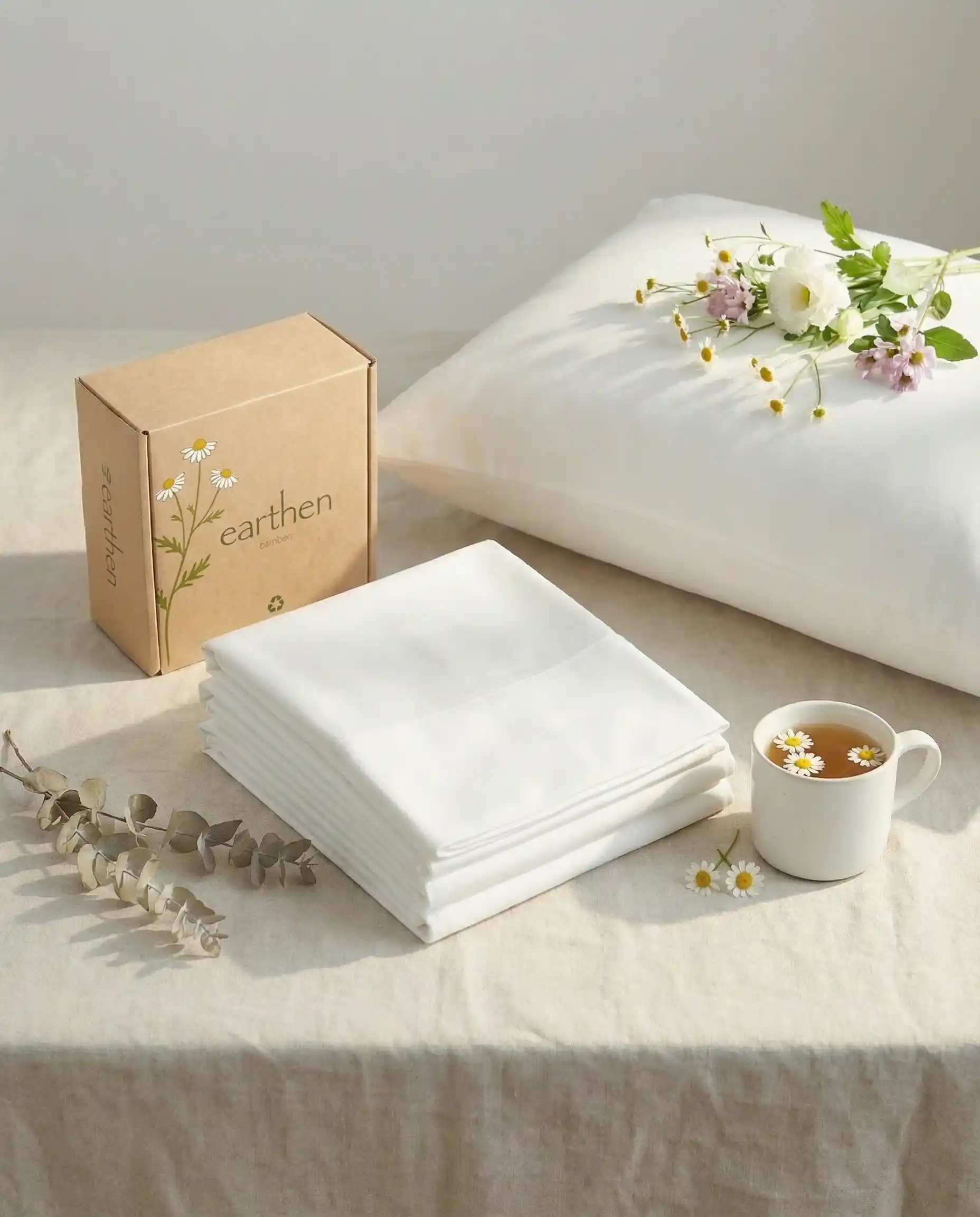 Spring fresh pillow cases